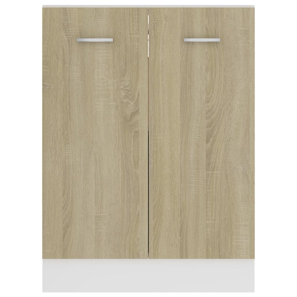 Onderkast 60x46x81,5 cm bewerkt hout sonoma eikenkleurig MeubelReus