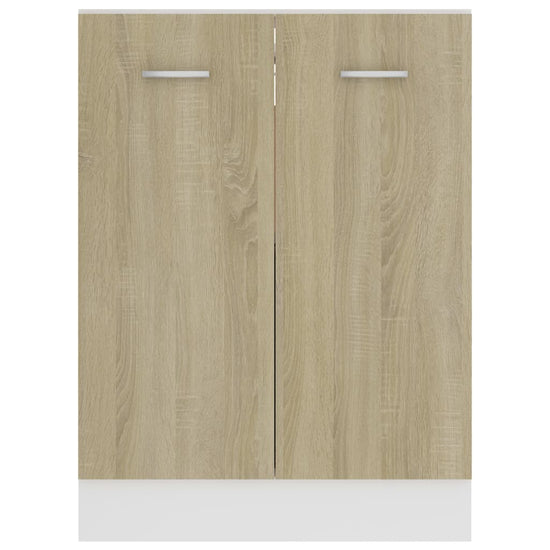 Onderkast 60x46x81,5 cm bewerkt hout sonoma eikenkleurig MeubelReus