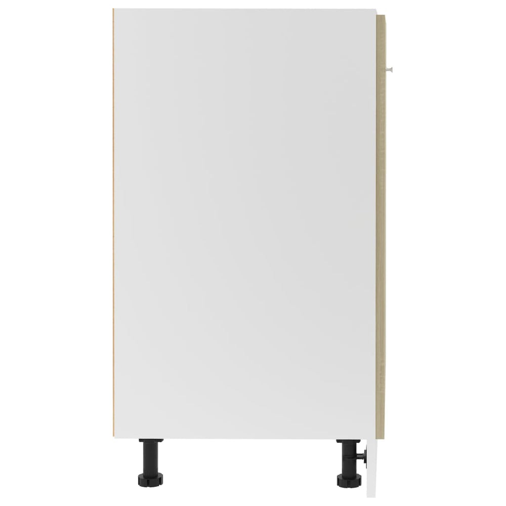 Onderkast 60x46x81,5 cm bewerkt hout sonoma eikenkleurig MeubelReus