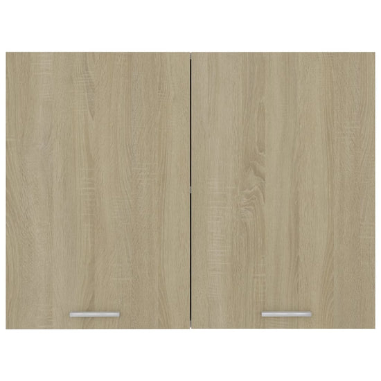 Hangkast 80x31x60 cm bewerkt hout sonoma eikenkleurig MeubelReus