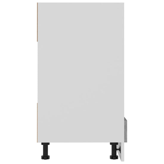 Ovenkast 60x46x81,5 cm spaanplaat betongrijs MeubelReus