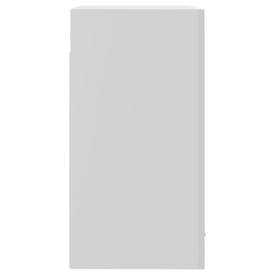 Hangkast 40x31x60 cm spaanplaat hoogglans wit MeubelReus