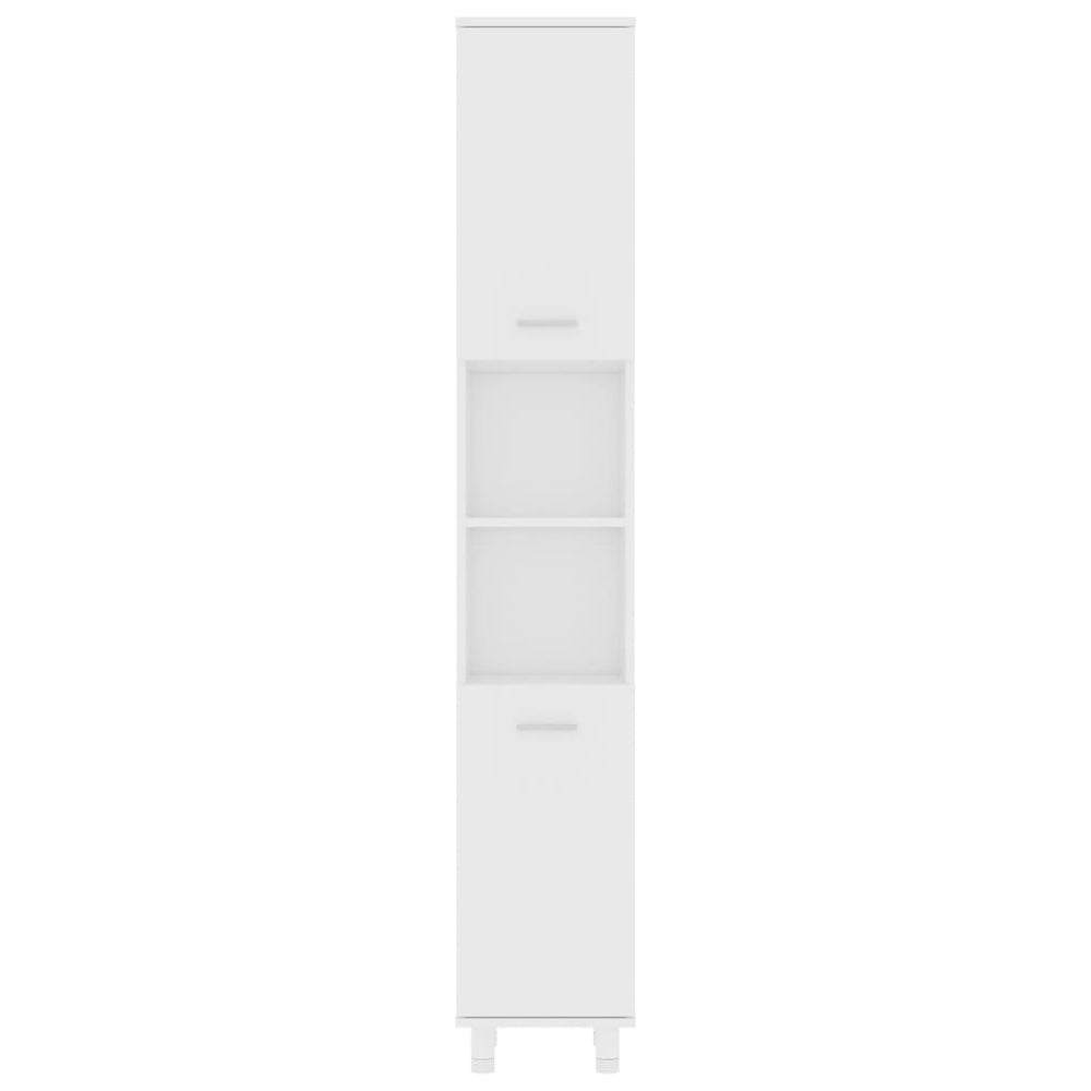 Badkamerkast 30x30x179 cm spaanplaat wit MeubelReus