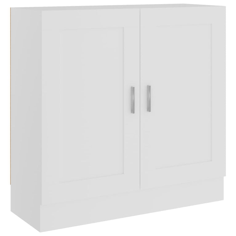 Boekenkast 82,5x30,5x80 cm bewerkt hout wit MeubelReus