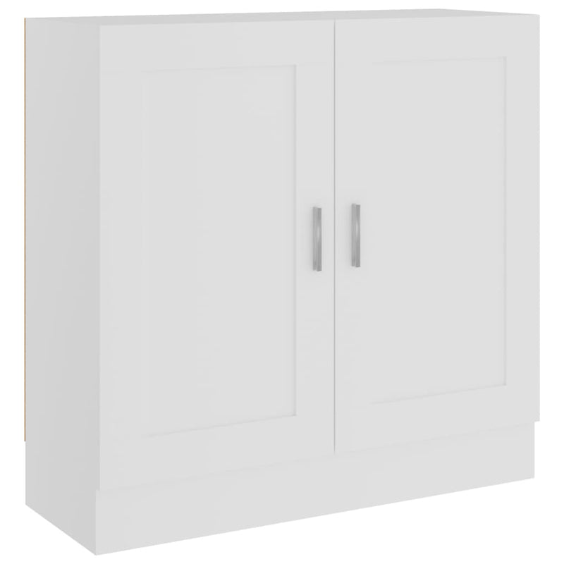 Boekenkast 82,5x30,5x80 cm bewerkt hout wit MeubelReus