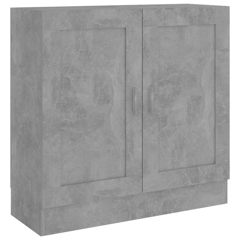 Boekenkast 82,5x30,5x80 cm spaanplaat betongrijs MeubelReus
