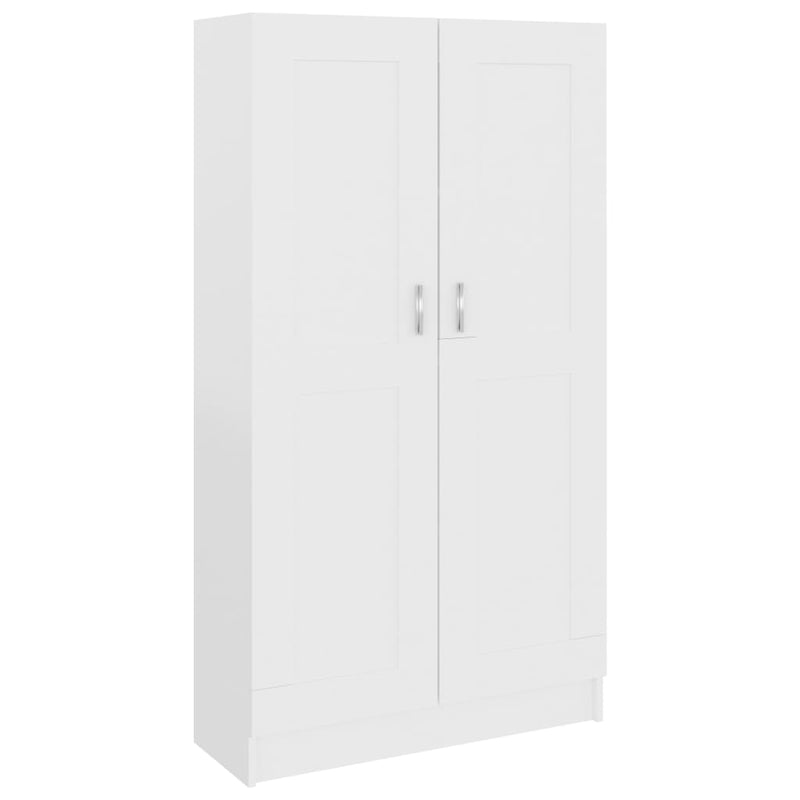 Boekenkast 82,5x30,5x150 cm spaanplaat wit MeubelReus