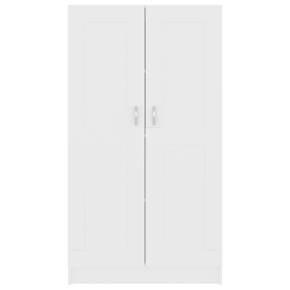 Boekenkast 82,5x30,5x150 cm spaanplaat wit MeubelReus