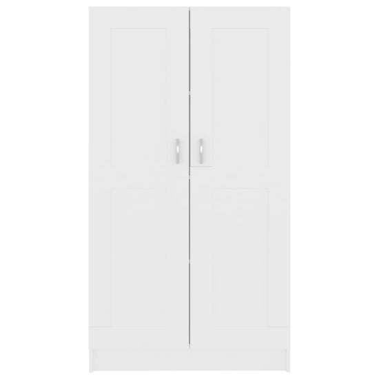 Boekenkast 82,5x30,5x150 cm spaanplaat wit MeubelReus