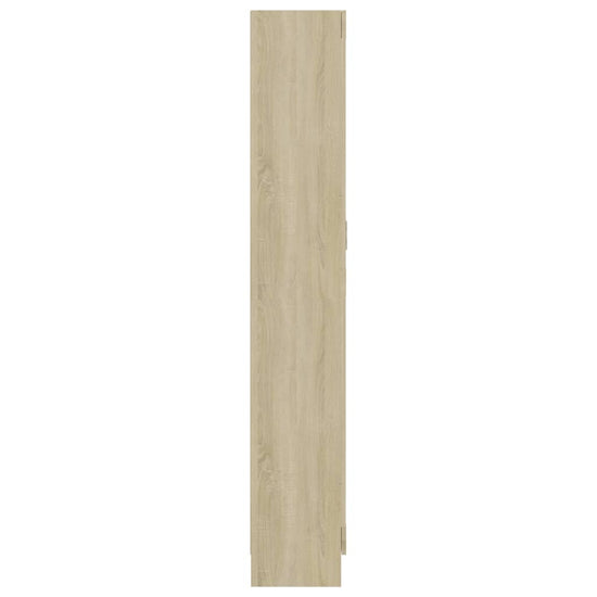 Boekenkast 82,5x30,5x185,5 cm spaanplaat sonoma eikenkleur MeubelReus