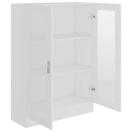 Vitrinekast 82,5x30,5x115 cm spaanplaat wit MeubelReus