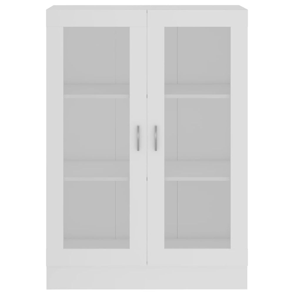 Vitrinekast 82,5x30,5x115 cm spaanplaat wit MeubelReus