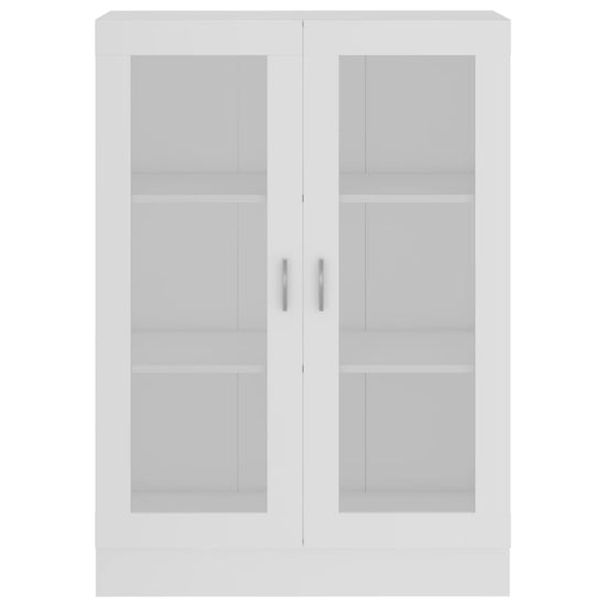 Vitrinekast 82,5x30,5x115 cm spaanplaat wit MeubelReus