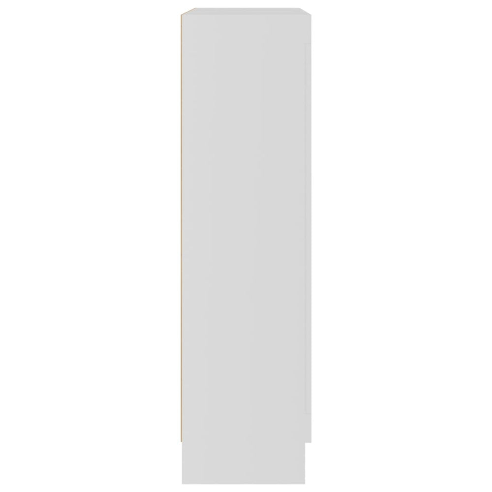 Vitrinekast 82,5x30,5x115 cm spaanplaat wit MeubelReus