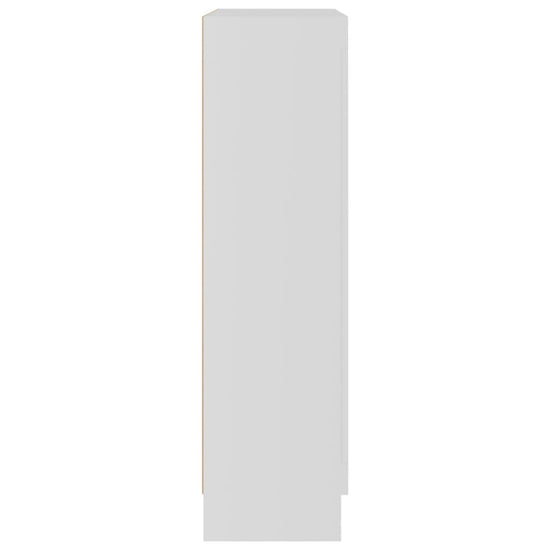 Vitrinekast 82,5x30,5x115 cm spaanplaat wit MeubelReus