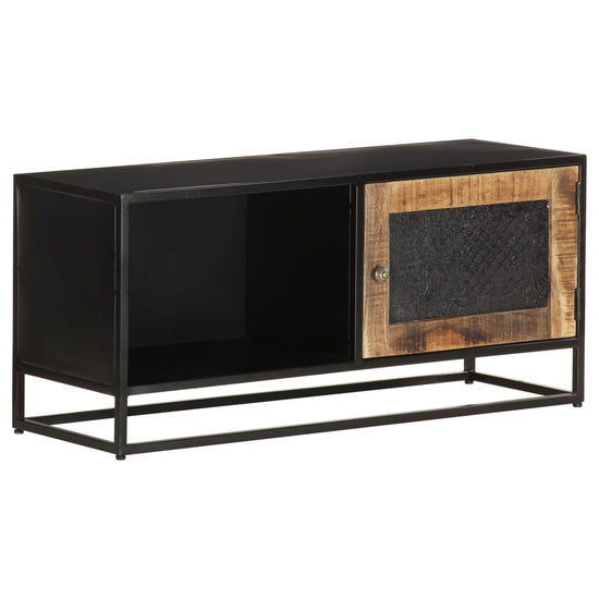 Tv-meubel 90x30x40 cm ruw mangohout MeubelReus