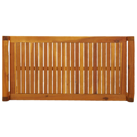 2-delige Loungeset met donkergrijze kussens massief hout MeubelReus