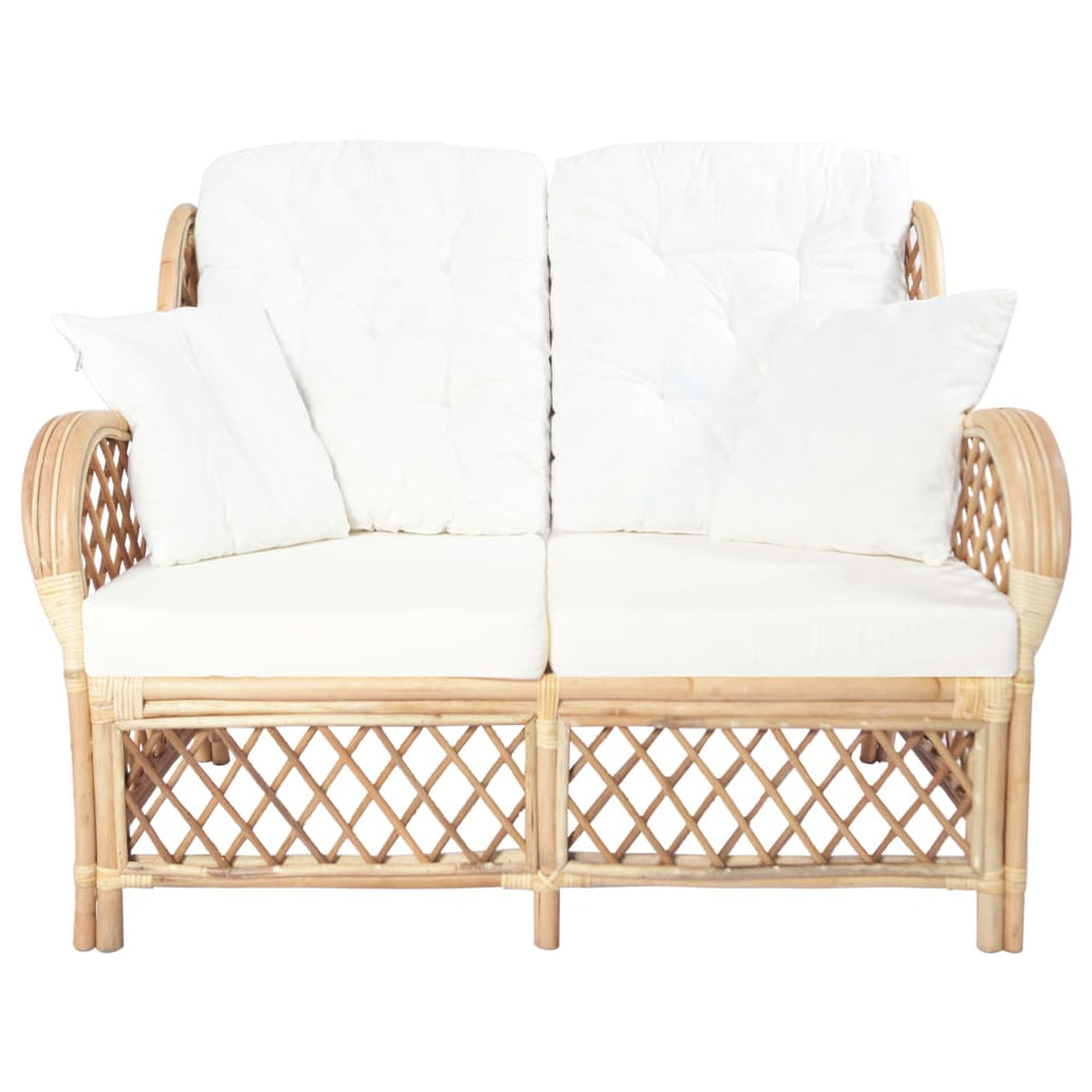 Tweezitsbank rattan MeubelReus