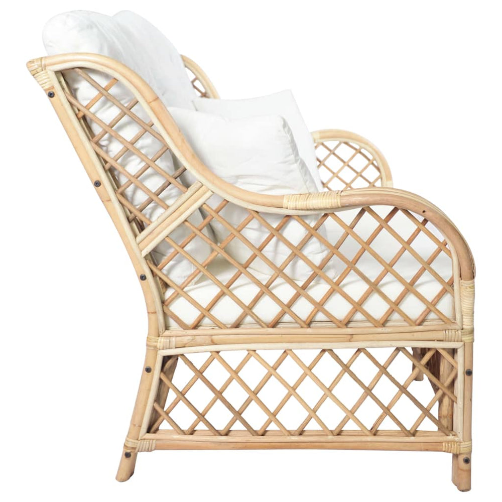 Tweezitsbank rattan MeubelReus