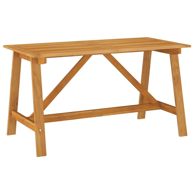 Tuintafel 140x70x73,5 cm massief acaciahout MeubelReus