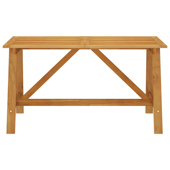 Tuintafel 140x70x73,5 cm massief acaciahout MeubelReus