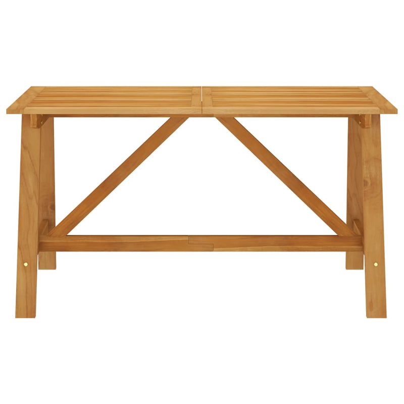 Tuintafel 140x70x73,5 cm massief acaciahout MeubelReus