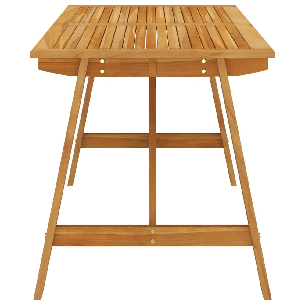 Tuintafel 140x70x73,5 cm massief acaciahout MeubelReus