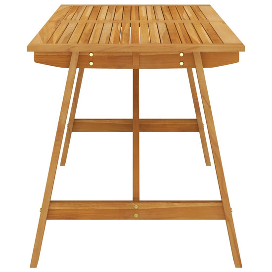Tuintafel 140x70x73,5 cm massief acaciahout MeubelReus