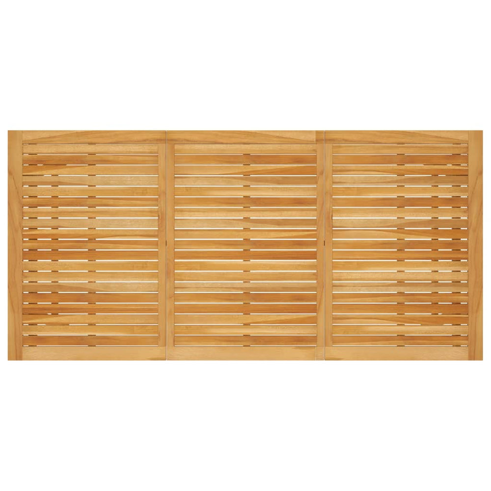 Tuintafel 206x100x74 cm massief acaciahout MeubelReus