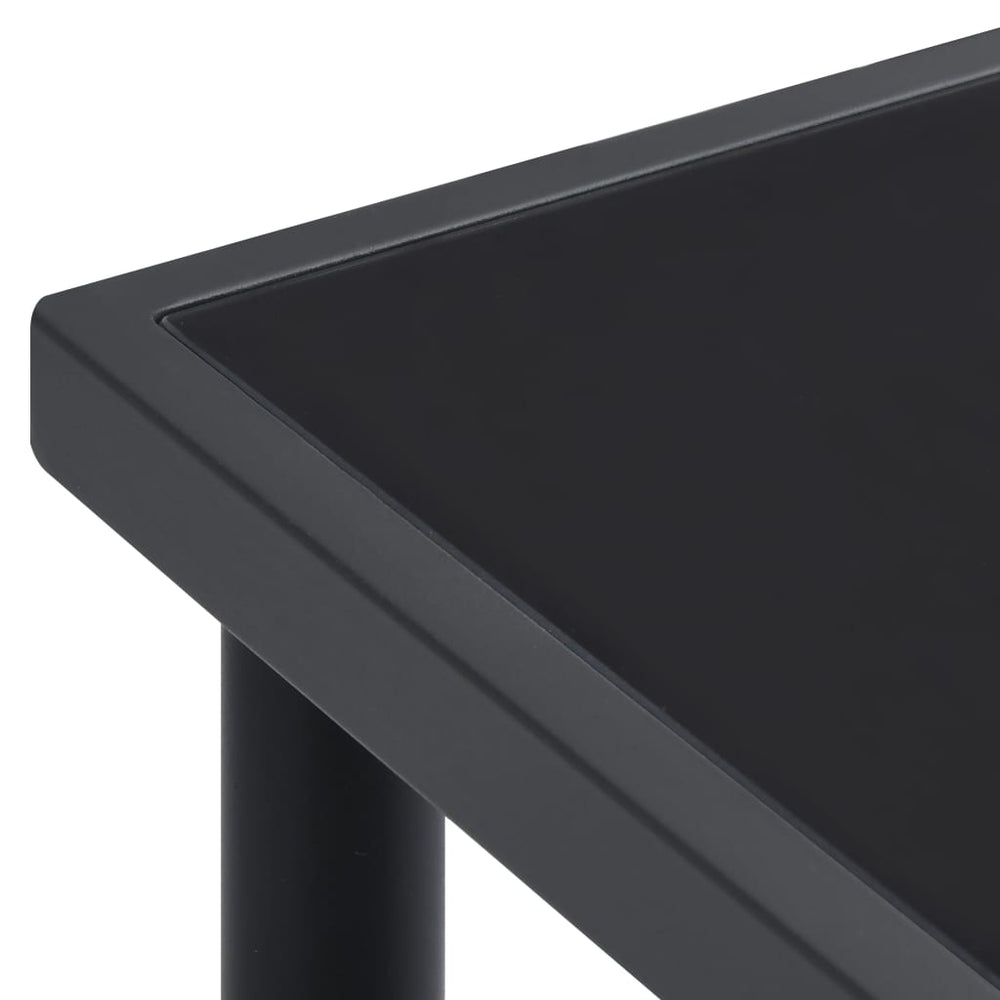 Tuintafel 190x90x74 cm staal antracietkleurig MeubelReus