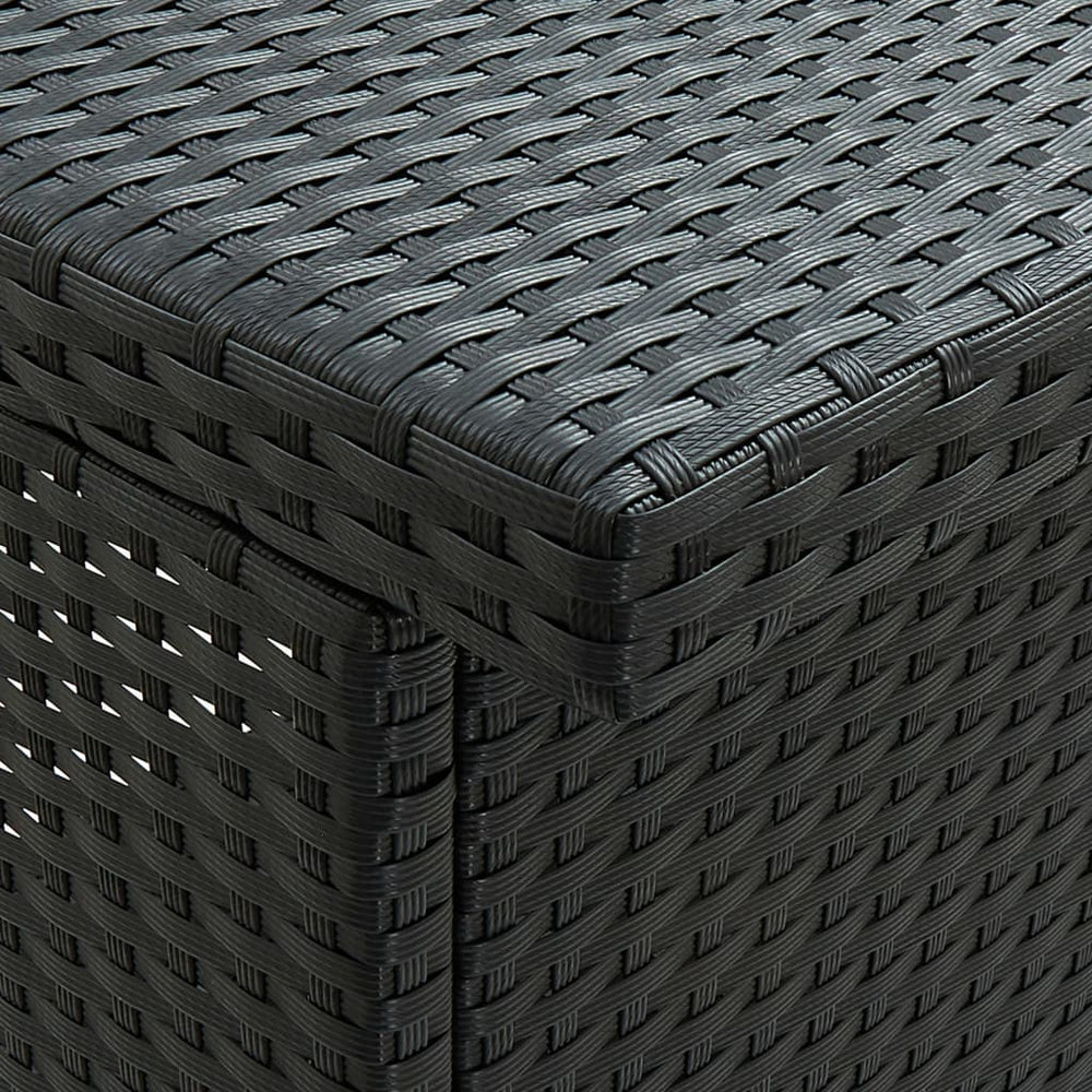 3-delige Barset poly rattan zwart MeubelReus