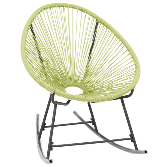 Tuinstoel Acapulco poly rattan groen MeubelReus