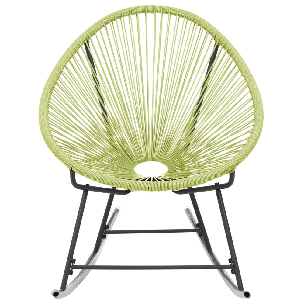 Tuinstoel Acapulco poly rattan groen MeubelReus