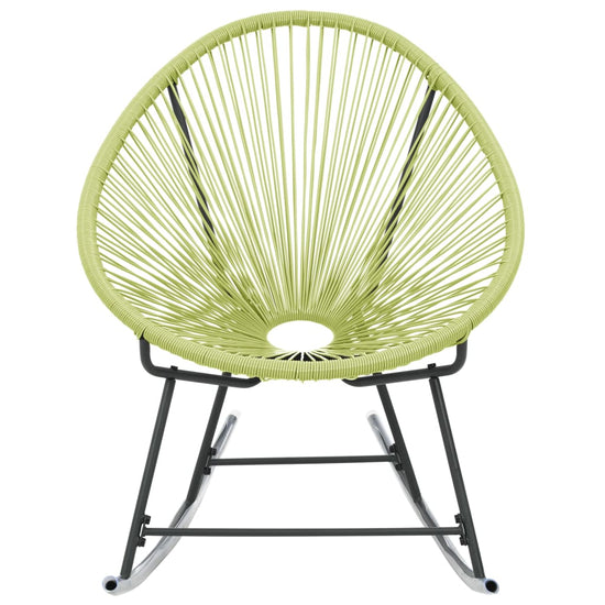 Tuinstoel Acapulco poly rattan groen MeubelReus