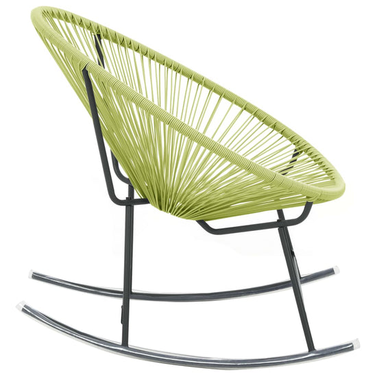 Tuinstoel Acapulco poly rattan groen MeubelReus