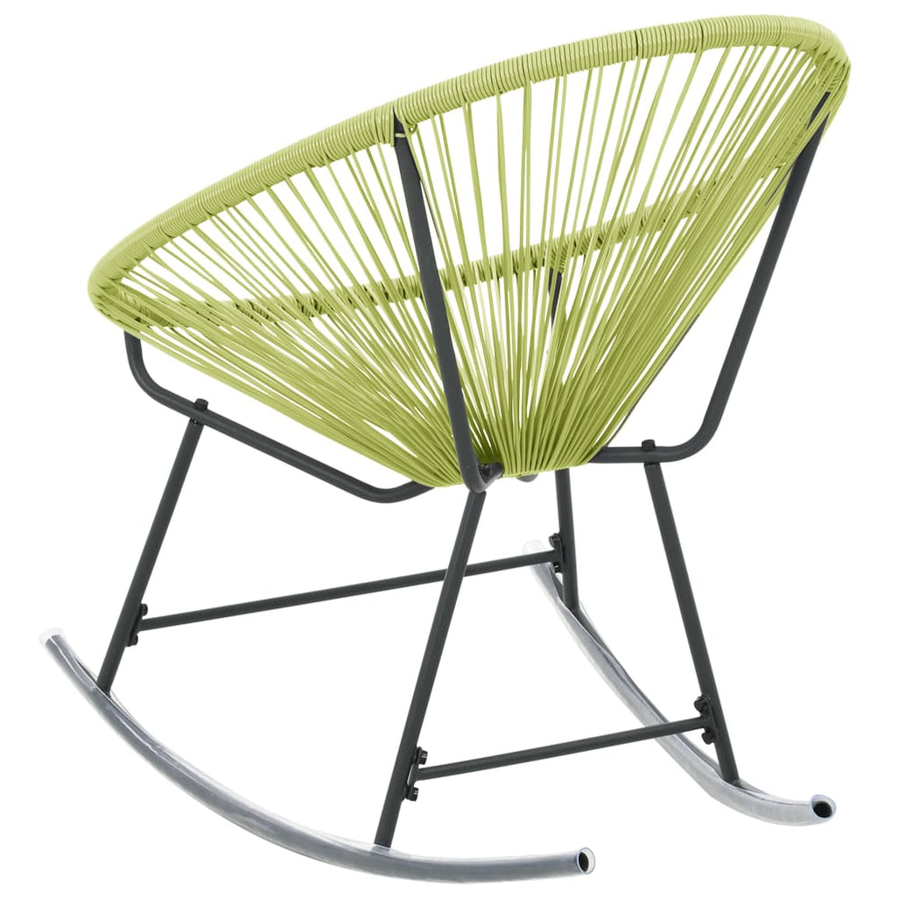 Tuinstoel Acapulco poly rattan groen MeubelReus