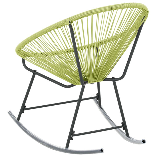 Tuinstoel Acapulco poly rattan groen MeubelReus
