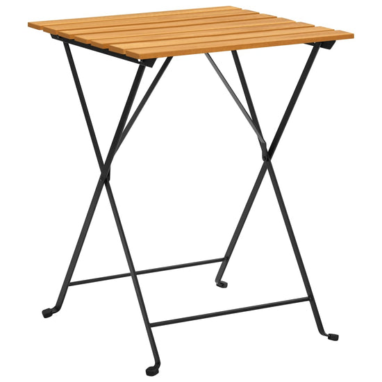 Bistrotafel 55x54x71 cm massief acaciahout MeubelReus