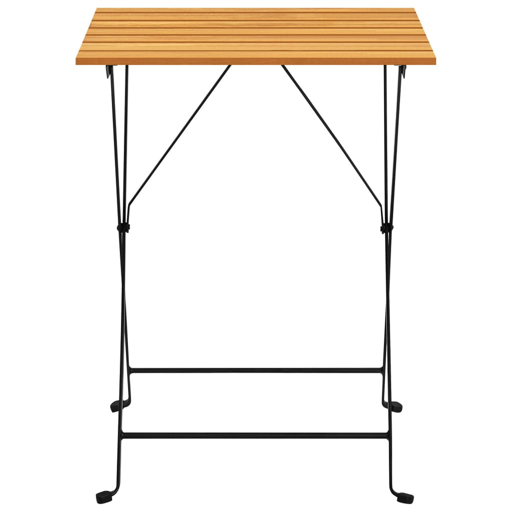 Bistrotafel 55x54x71 cm massief acaciahout MeubelReus