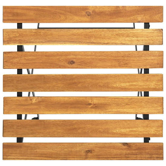 Bistrotafel 55x54x71 cm massief acaciahout MeubelReus