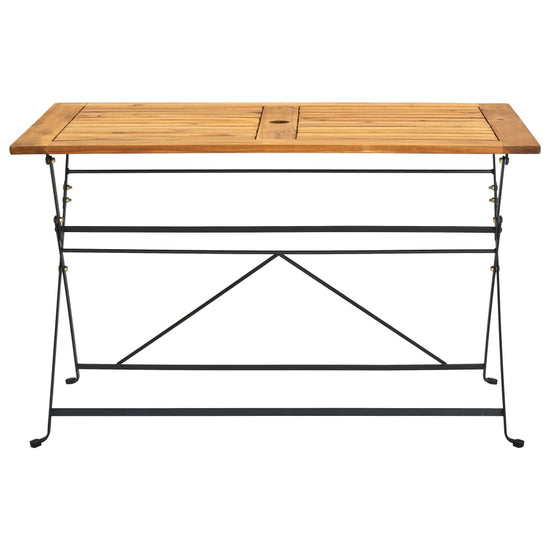 Tuintafel inklapbaar 120x70x74 cm massief acaciahout MeubelReus