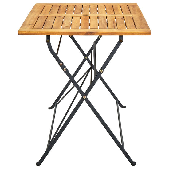 Tuintafel inklapbaar 120x70x74 cm massief acaciahout MeubelReus