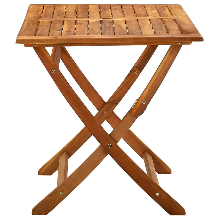 Tuintafel inklapbaar 120x70x75 cm massief acaciahout MeubelReus