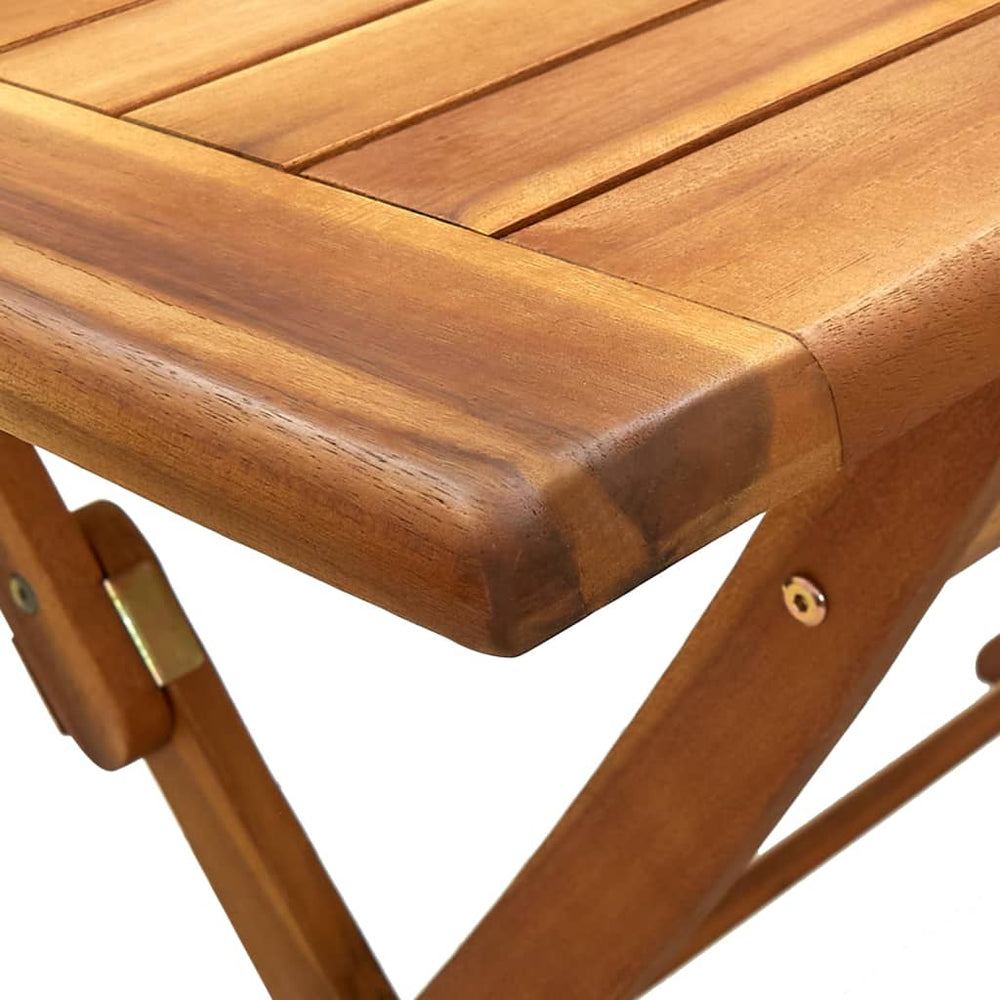Tuintafel inklapbaar 120x70x75 cm massief acaciahout MeubelReus