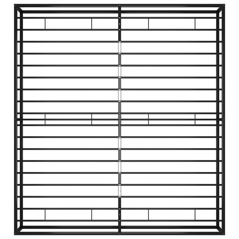 Bedframe metaal zwart 160x200 cm