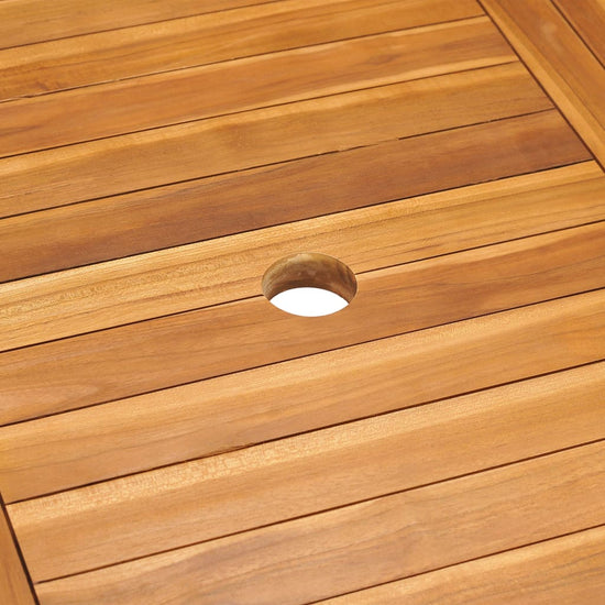 Tuintafel 150x90x75 cm massief teakhout MeubelReus