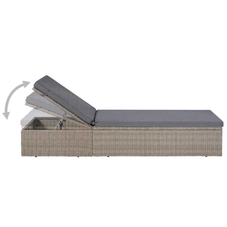 9-delige Tuinset poly rattan bruin MeubelReus