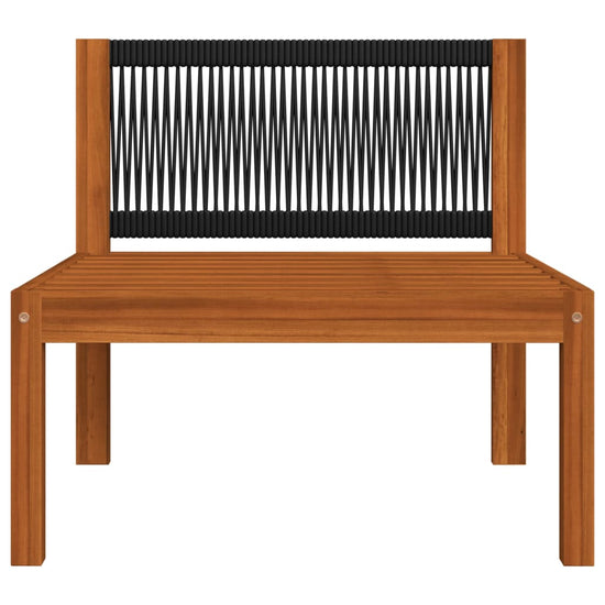 7-delige Loungeset met kussens massief acaciahout crèmekleurig MeubelReus