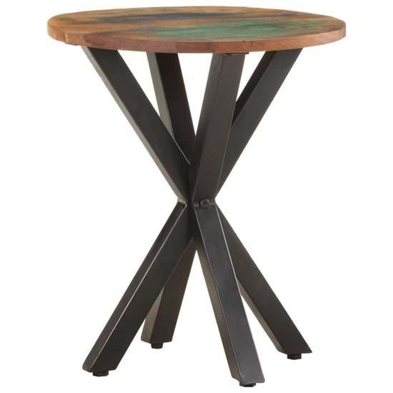 Bijzettafel 48x48x56 cm massief gerecycled hout MeubelReus