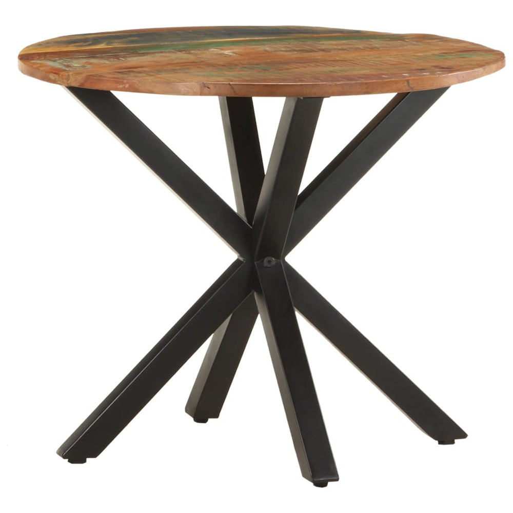 Bijzettafel 68x68x56 cm massief gerecycled hout MeubelReus